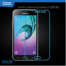 Защитное стекло Samsung Galaxy J3 (2016) "ScreenGeeks Pro+"