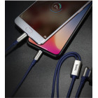 Cablu Hoco U17 Capsule 2 in 1 Micro USB + Lightning (1.2m) [Black]