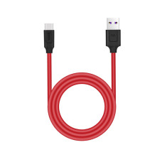 Cablu Hoco X11 Rapid Charge 5A (1.2m) [Red-Black]