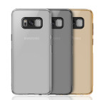 Husa + Folie ecran Samsung Galaxy S8  Screen Geeks TPU Ultra Thin Black Transparent