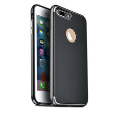 Husa iPhone 7 Plus Screen Geeks Slim Armor Black / Gray