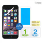 Чехол + Пленка для iPhone 6 Plus / 6s Plus "Screen Geeks TPU Ultra Thin" Black Transparent