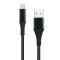 Кабель Screen Geeks Nylon Micro USB (1м) [Black]