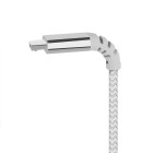 Кабель Screen Geeks Nylon Micro USB (1м) [Silver]