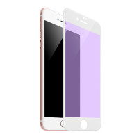 Защитное стекло для iPhone 7 / 8 Hoco Eye protection shatterproof edges full screen Anti-Blue ray tempered glass A4 White