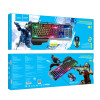 Gaming set Tastatură + Mouse Hoco GM12 Light and shadow RGB (general english version) [Black]