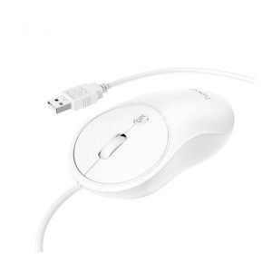 Mouse Hoco GM13 Esteem business wired mouse (1600 dpi) [White]