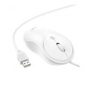 Mouse Hoco GM13 Esteem business wired mouse (1600 dpi) [White]