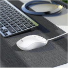 Mouse Hoco GM13 Esteem business wired mouse (1600 dpi) [White]