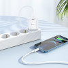 Зарядное устройство Hoco C94A Metro (PD20W)  + Кабель Type-C to Lightning  [White]