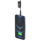 Cablu Hoco U98 3-in-1 Sunway Lightning + Micro USB + Type-C (1.2m) [Black]