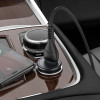 Авто-зарядка Hoco Z43 Mighty + Кабель Type-C (QC3.0) [Black]