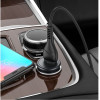 Incarcator auto Hoco Z43 Mighty + Cablu Micro (QC3.0) [Black]