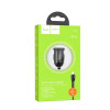 Incarcator auto Hoco Z43 Mighty + Cablu Micro (QC3.0) [Black]