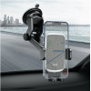Suport Auto Hoco CA95 Polaris push-type telescopic suction cup car holder [Black]