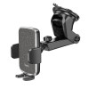 Suport Auto Hoco CA95 Polaris push-type telescopic suction cup car holder [Black]