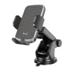 Suport Auto Hoco CA95 Polaris push-type telescopic suction cup car holder [Black]