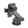 Suport Auto Hoco CA95 Polaris push-type telescopic suction cup car holder [Black]