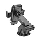 Авто держатель Hoco CA95 Polaris push-type telescopic suction cup car holder [Black]