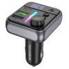 FM Modulator Borofone BC50 Ascenso PD20W+QC3.0 car BT FM transmitter [Black]