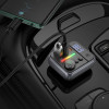 FM Modulator Borofone BC50 Ascenso PD20W+QC3.0 car BT FM transmitter [Black]